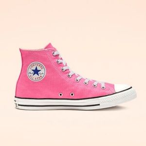 Pink Chuck Taylor High tops